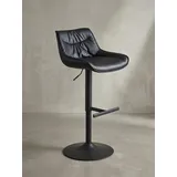 KADIMA DESIGN Barhocker 86 - 106 cm Schwarz