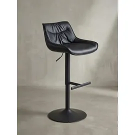 KADIMA DESIGN Barhocker 86 - 106 cm Schwarz