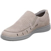 Jomos Slipper Komfortschuh, Slipper mit luftdurchlässiger Perforation, G-Weite grau 50 EU