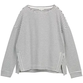Tom Tailor Sweatshirt Gestreift Blau S