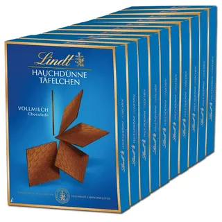 (48,87€/1kg) Lindt Hauchdünne Täfelchen Vollmilch 10 Packungen a 125g