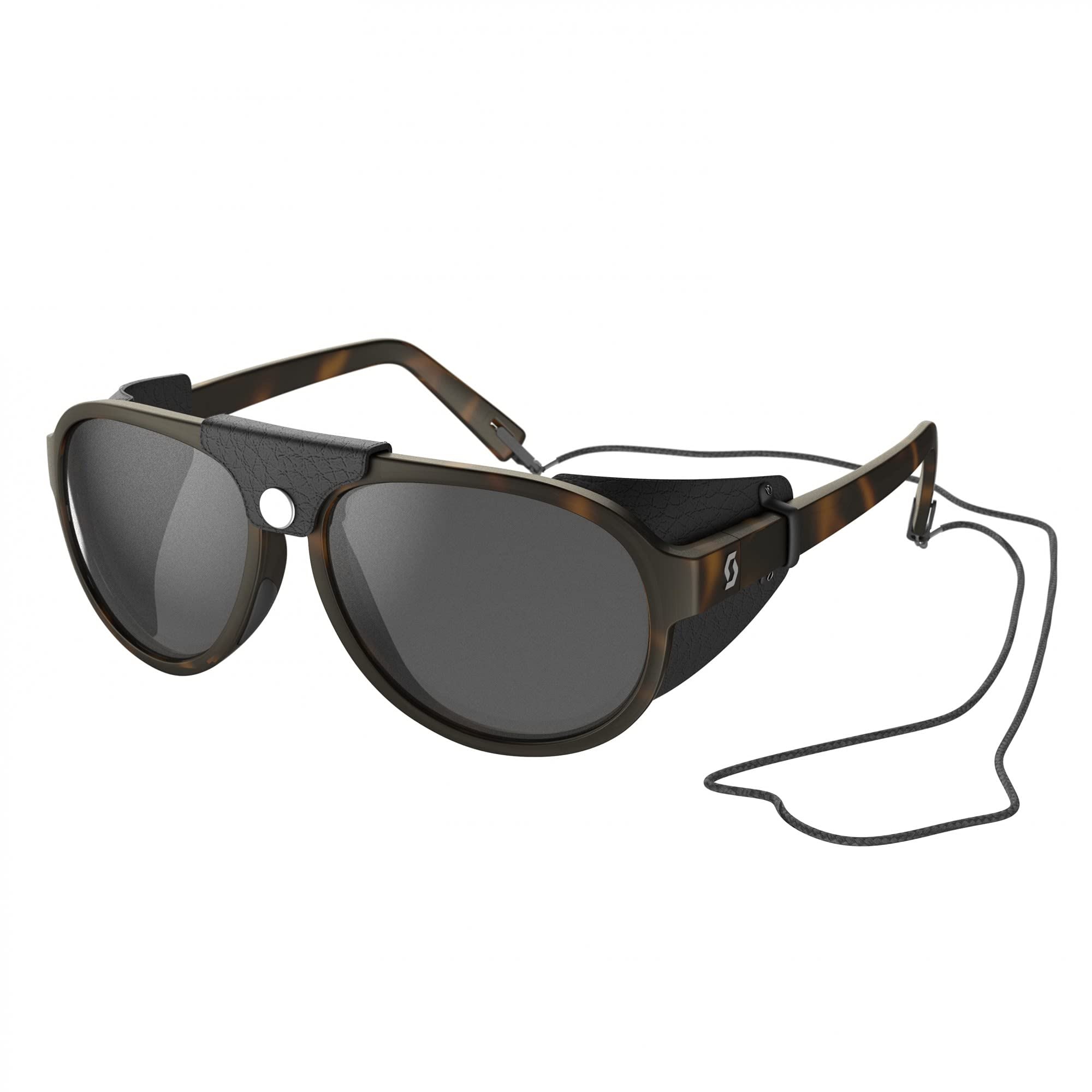 Scott Cervina Sunglasses Braun, Sportbrille, Größe One Size - Farbe Tortoise Brown - Grey