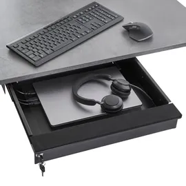 SOTech CAVO Laptop Schublade 480 x 446 x 80 mm schwarz abschließbar