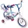 HUFFY Kinderfahrrad, 14 Zoll Frozen blau)