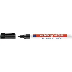 Edding Permanentmarker 400 schwarz Strich-B.1mm Rundspitze