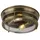 Searchlight Edinburgh 2-flg. E27 36 cm Antik Bronze/Glas
