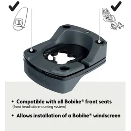 Bobike A-head Plus Go/one Mini/exclusive Adapter – Black - One Size