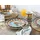 CreaTable Soleil Kombiservice 16-tlg. 4 Personen Sonnenmotiv bunt
