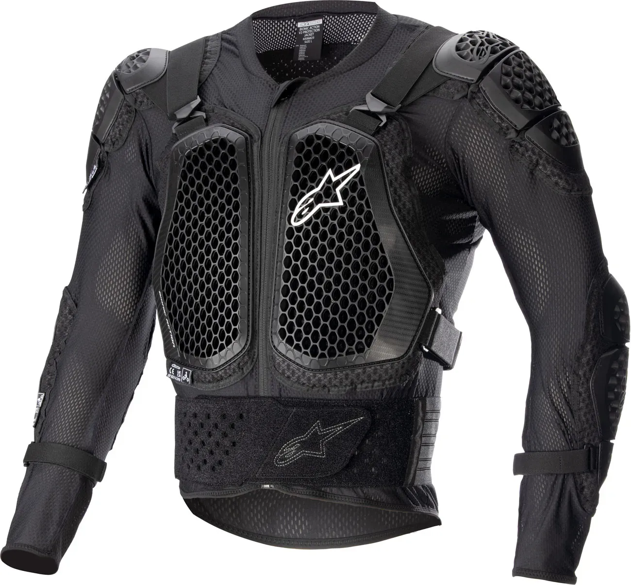 Alpinestars Bionic Action V2, veste de protection - Noir - L