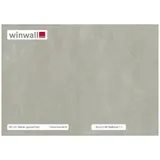 winwall Duschrückwand Duschrückwände ALU-Verbundplatte Dekor: Beton gespachtelt, (1-tlg), Wandverkleidung aus Alu grün 19 cm x 27 cm