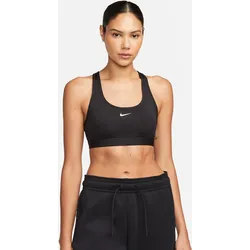 Nike Swoosh Sport-BH LGT Sport BH schwarz/weiß - S