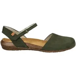 El Naturalista  Ballerinas Sandalen  in Grün, 38