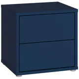 Forte Nachtschrank Alice Springs 49,8 x 41,5 x 47,9 cm Nachtblau