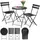 Kesser Bistroset 3-tlg. Schwarz