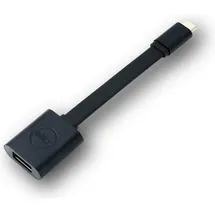 Dell USB-C auf USB-A 0,13 m Schwarz