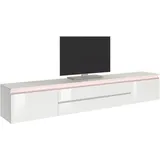 INOSIGN Lowboard »Magic,Lowboard,TV-Kommode,TV-Möbel,TV-Bank«, mit 2 Türen und 2 Schubkästen (B/T/H) 240x40x40 cm