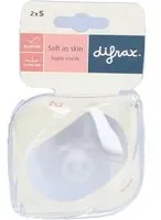 Difrax Capuchon de mamelon S Bonnets, Capuchons, Coquilles De Poitrine 2 pc(s)