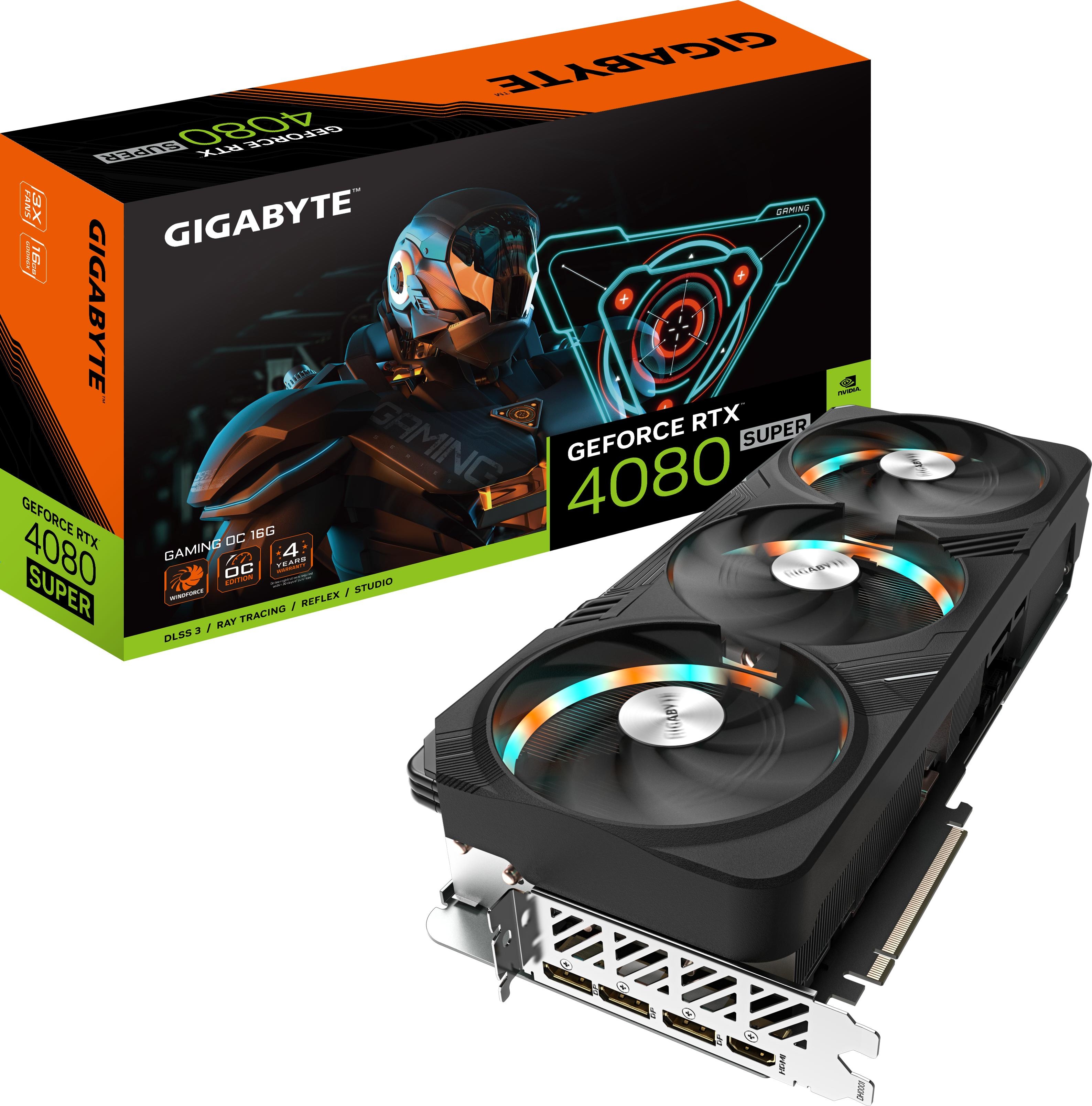 Gigabyte GeForce RTX 4080 SUPER GAMING OC (16 GB), Grafikkarte