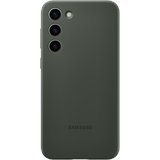 Samsung Silicone Case für Galaxy S23+ grün
