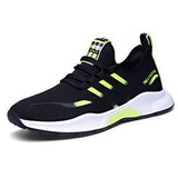 Jueshanzj Spring Men's Shoes Men's mesh Breathable Running Shoes Casual Trend Shoes Green 7 - 40.5 EU