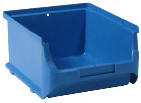Hardwex Sichtlagerkasten aus PP, blau, 137x160x81 mm