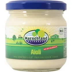 Marschland Aioli Knoblauchmayonnaise bio