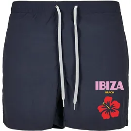 Mister Tee Ibiza Beach Badeshorts Navy L