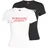 Tommy Hilfiger Tommy Jeans T-Shirt TJW 2PACK ESSENTIAL LOGO TEE (Packung, 2-tlg) mit Logodruck schwarz XL (42)