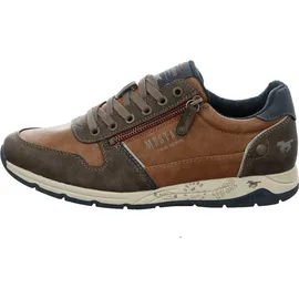 Mustang Sportliche Schnürschuhe in braun, 42 EU