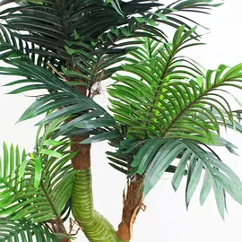 Decovego Künstliche Palme Cycuspalme Kunstpalme Kunstpflanze 165 cm Decovego