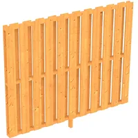 SKANHOLZ Sichtschutzelement für Terrassendach Rimini + Ravenna 1,60 x 2,5 m natur