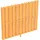 SKANHOLZ Sichtschutzelement für Terrassendach Rimini + Ravenna 1,60 x 2,5 m natur