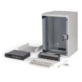Digitus Netzwerk-Set SOHO Pro, 254 mm (10") - 9HE, 315 x 300 mm (B x T)