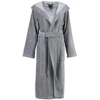 CAWÖ Home Bademäntel Damen Kapuze 802 graphit - 73 M