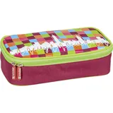 Brunnen 104903301 Combi-Etui Schlampermäppchen City beat beere/grün
