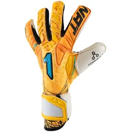 Rinat Egotiko Vengador Pro Torwarthandschuhe für Erwachsene, orange, Größe 10