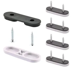 QuickClick Wagner QuickClick® Tandem Kunststoffgleiter Stuhlgleiter 4er-Set zum Anschrauben - 4X Basis + 8X Schraube + 4X Gleitaufsatz austauschbar - Kunststoff Hyper - 39 x 12 mm - Made in DE - 15781800
