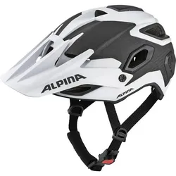 ALPINA Fahrradhelm ALPINA ROOTAGE, white-carbon, 52