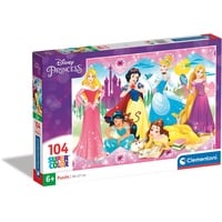 CLEMENTONI Disney Princess Puzzlespiel 104 Stück(e) Cartoons