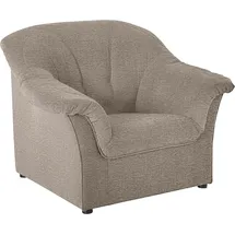 DOMO collection Sessel Pegnitz Polyester 105 x 82 x 82 cm Braun