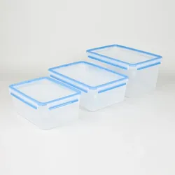 Emsa Clip & Close Frischhaltedose 1 L, Brotdose, Frischhaltebox, Brotbox, 508540