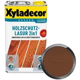 Xyladecor Holzschutz-Lasur 2 in 1 5 l kastanie matt