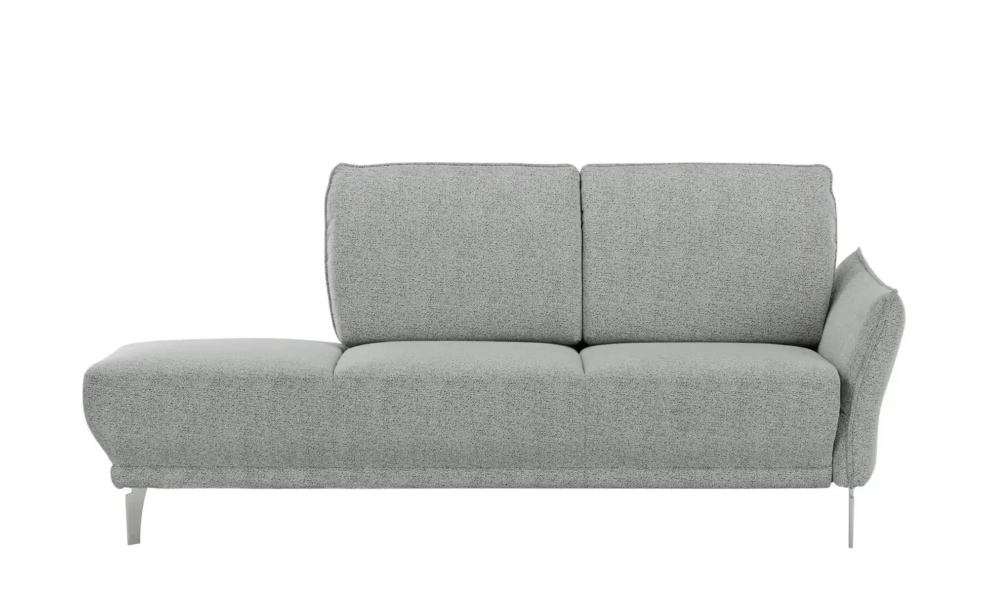 Récamiere  Berlin , grau , Maße (cm): B: 204 H: 88 T: 93.0