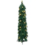 vidaXL Künstlicher Weihnachtsbaum mit Beleuchtung 45 LEDs 90 cm