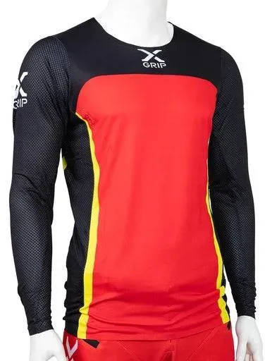 X-GRIP Motocross Jersey Titanium - L