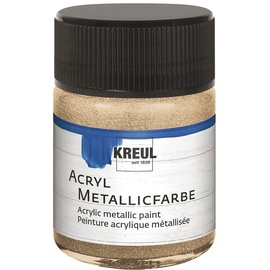 Kreul Acryl Metallicfarbe champagner, 50,0 ml