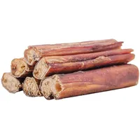 Ochsenziemer 12 cm – 500 g ca. 18 STK. – Natürlicher Kausnack für Hunde – 100 % Rind – Zahnpflege & Beschäftigung – Getrocknetes Kauprodukt – Ohne Zusatzstoffe