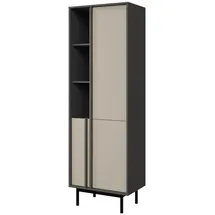 Mirjan24 Standregal 63 x 43 x 195 cm Beige