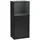 Villeroy & Boch Finion Seitenschrank G50, G500HGPD 41,8x93,6cm, links, Emotion, Regal oben Midnight Blue Matt, Black matt lacquer