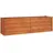 vidaXL Hochbeet Rostig 160 x 40 x 45 cm Cortenstahl